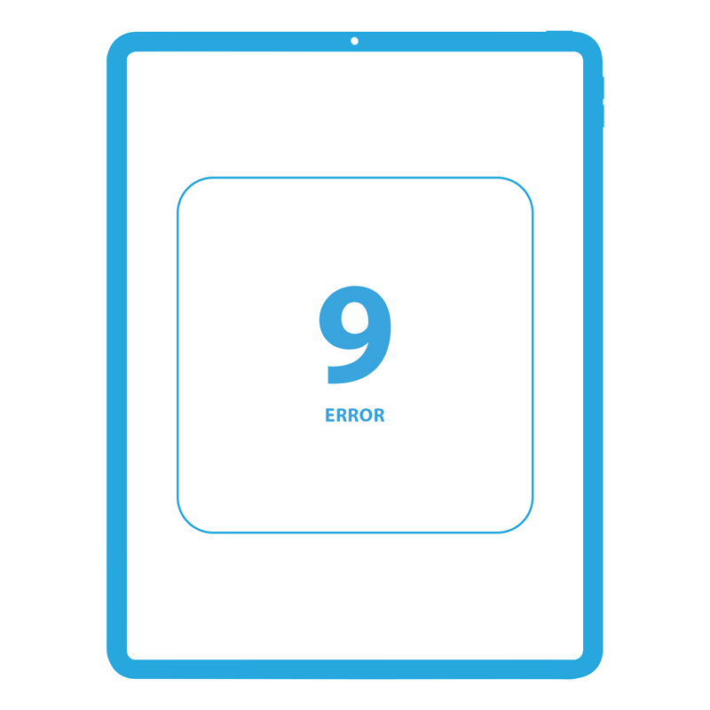 Ремонт ошибки 9 iPad Pro 11 2020