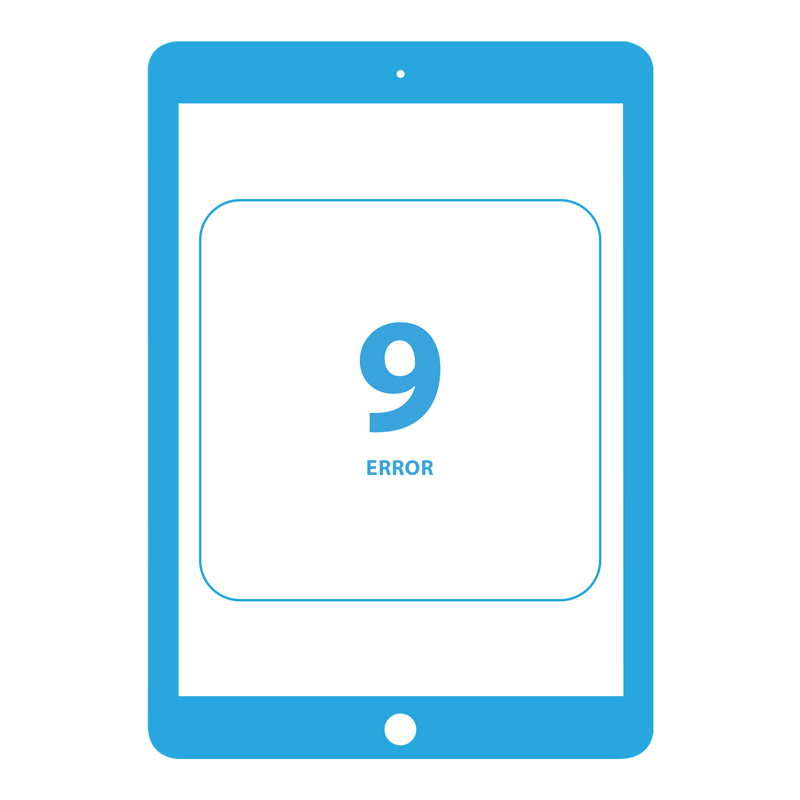 Ремонт помилки 9 iPad Air 2