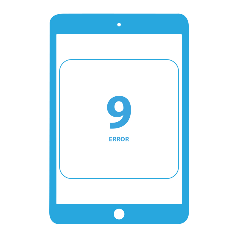 Ремонт ошибки 9 iPad Air