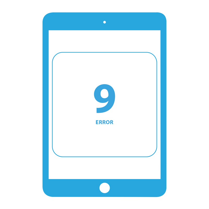 Ремонт ошибки 9 iPad Mini 2