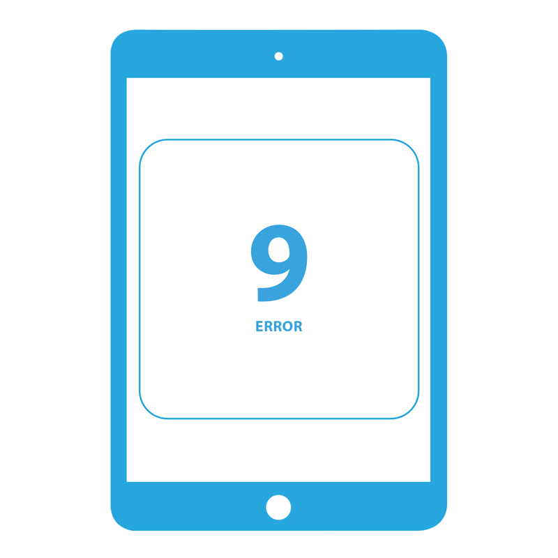 Ремонт помилки 9 iPad Mini 4