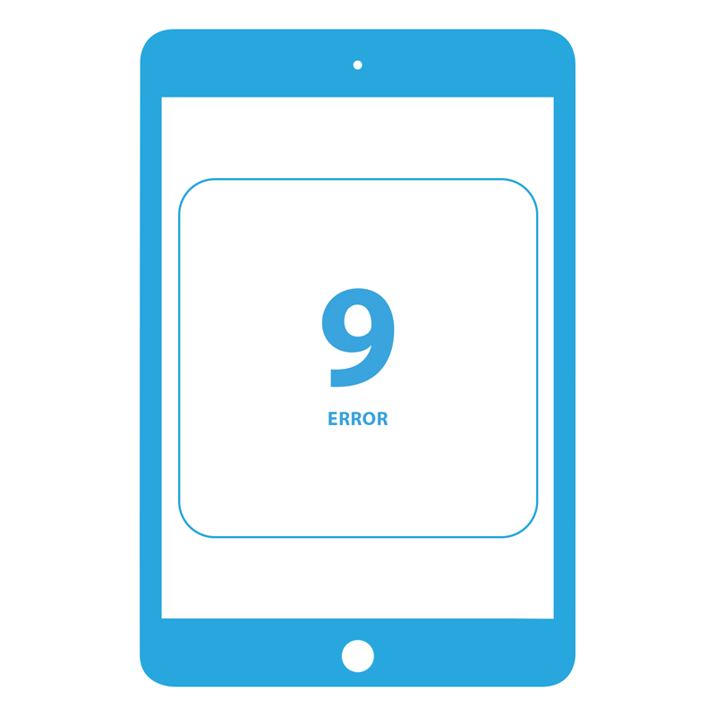 Ремонт помилки 9 iPad Mini 5 2019