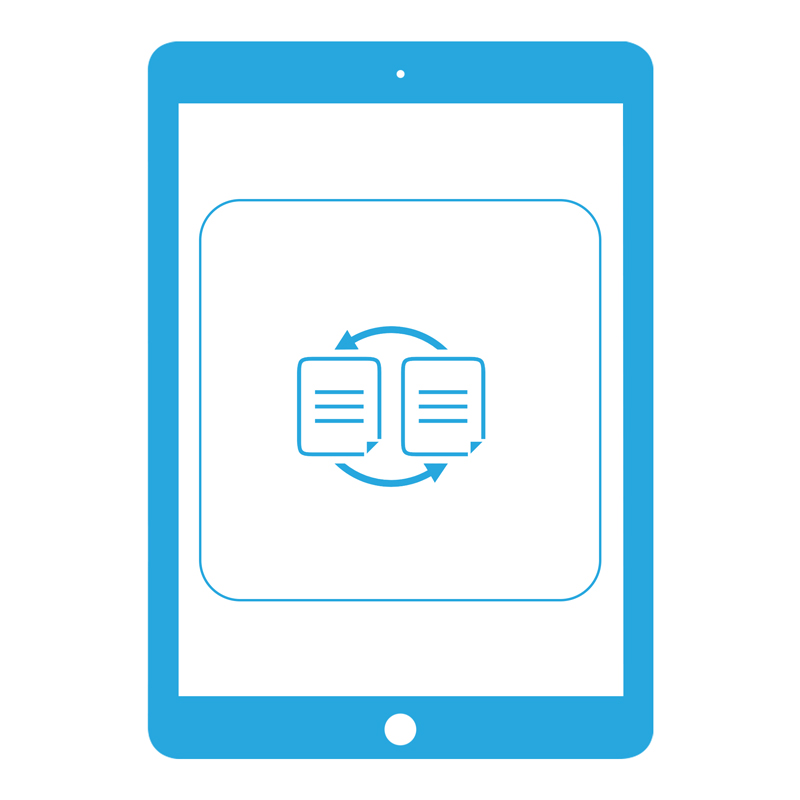 Перенесення інформації iPad Air 2