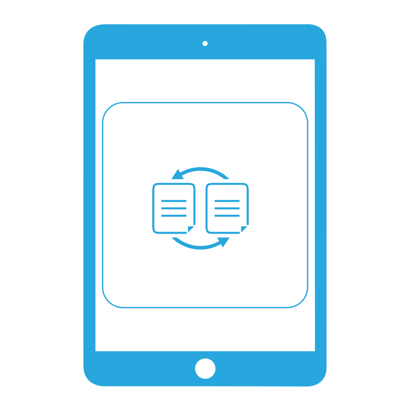 Перенос информации iPad Mini 2