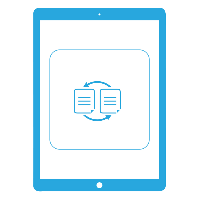 Перенос информации iPad Pro 12.9 2017
