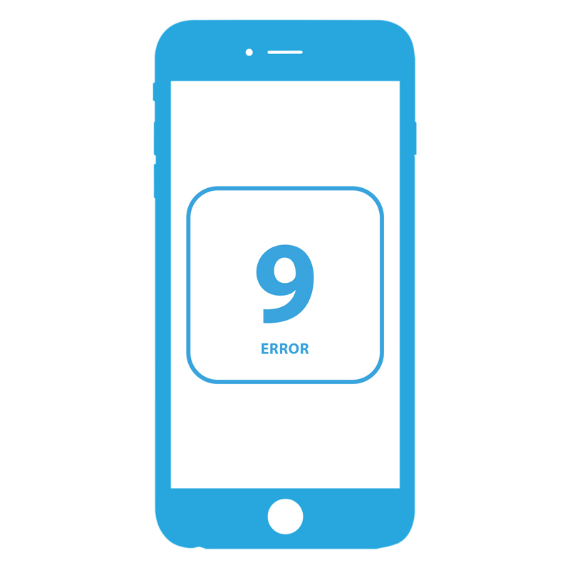 Ремонт ошибки 9 iPhone 6s
