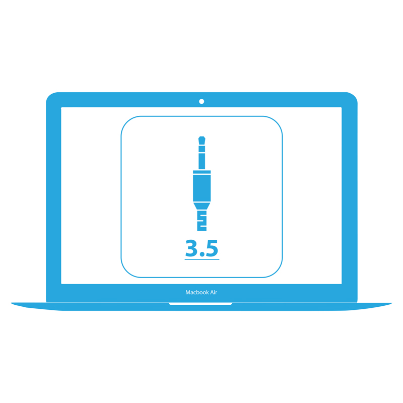Замена аудио-платы (разъем мини-джек 3.5 мм) Macbook Air 11’’ 2013-2017 (A1465)
