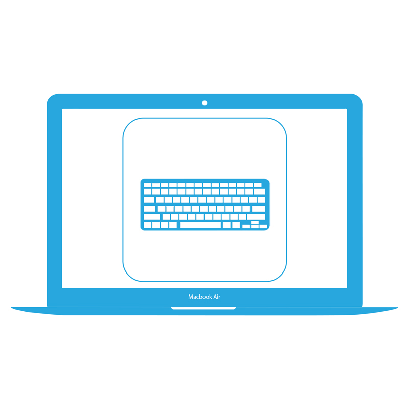 Замена клавиатуры MacBook Air 13″ 2013-2017 (A1466)