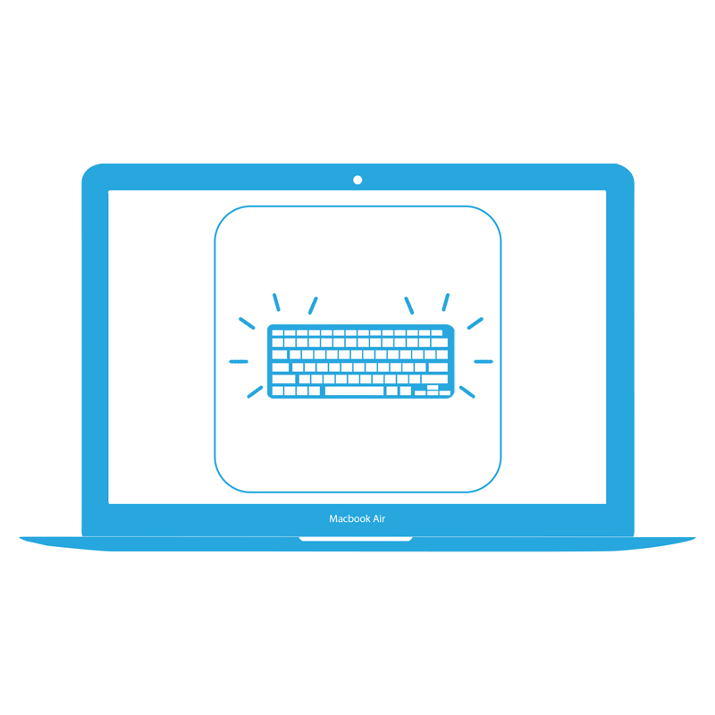 Замена подсветки клавиатуры Macbook Air 11’’ 2013-2017 (A1465)