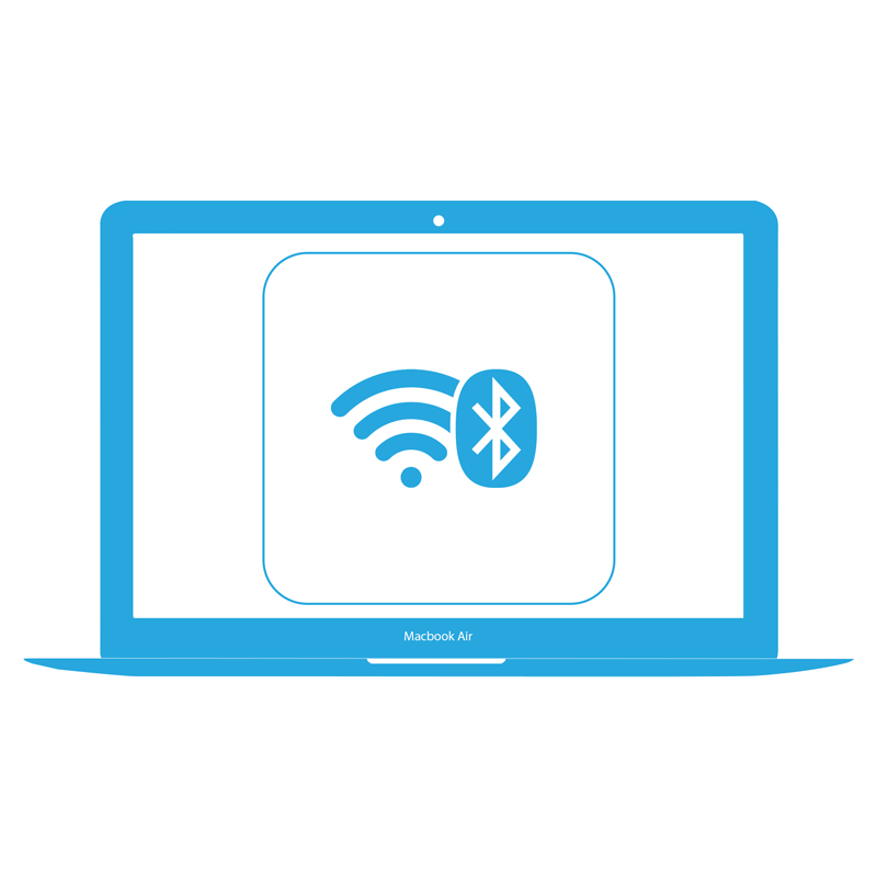 Замена Wi-Fi/Bluetooth антенны Macbook Air 11’’ 2013-2017 (A1465)