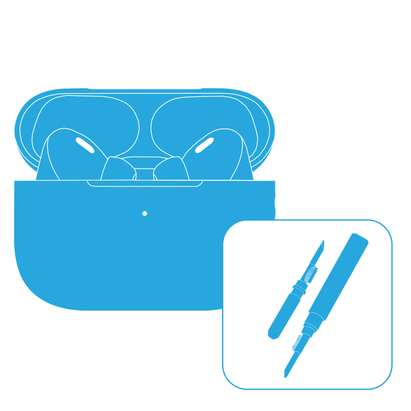 Чищення навушників Apple Airpods Pro