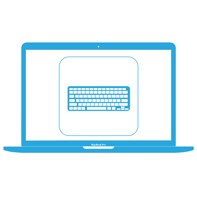 Замена клавиатуры Macbook Pro 15″ 2018-2019 (A1990)
