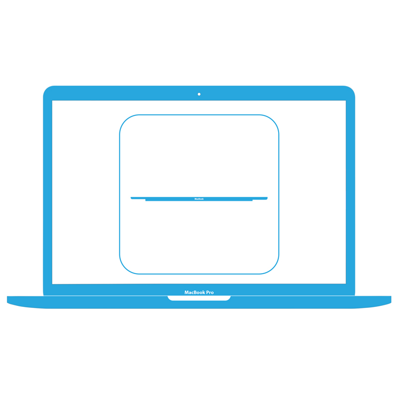 Замена Logoboard Macbook Pro 13’’ 2018-2019 (A1989)