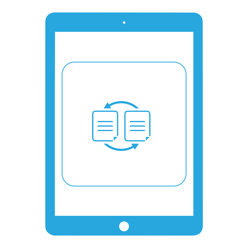 Перенесення інформації iPad 5 9.7″ 2017