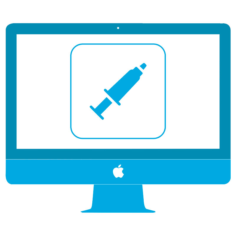 Комплексная чистка + замена термопасты + замена термопасты iMac 21.5″ (A1418) 2012-2017