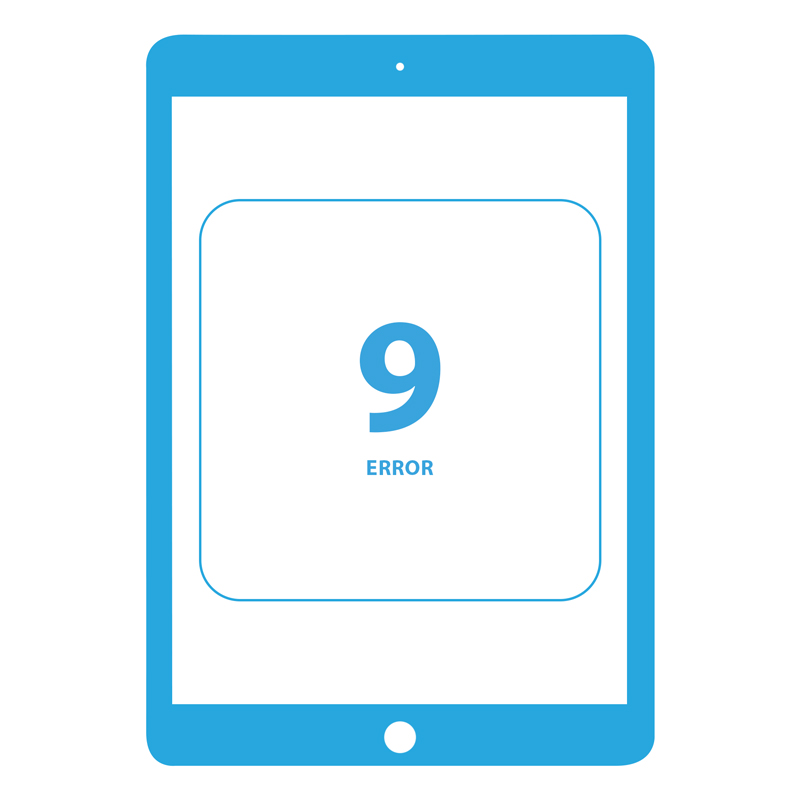 Ремонт ошибки 9 iPad 8 10.2″ 2020