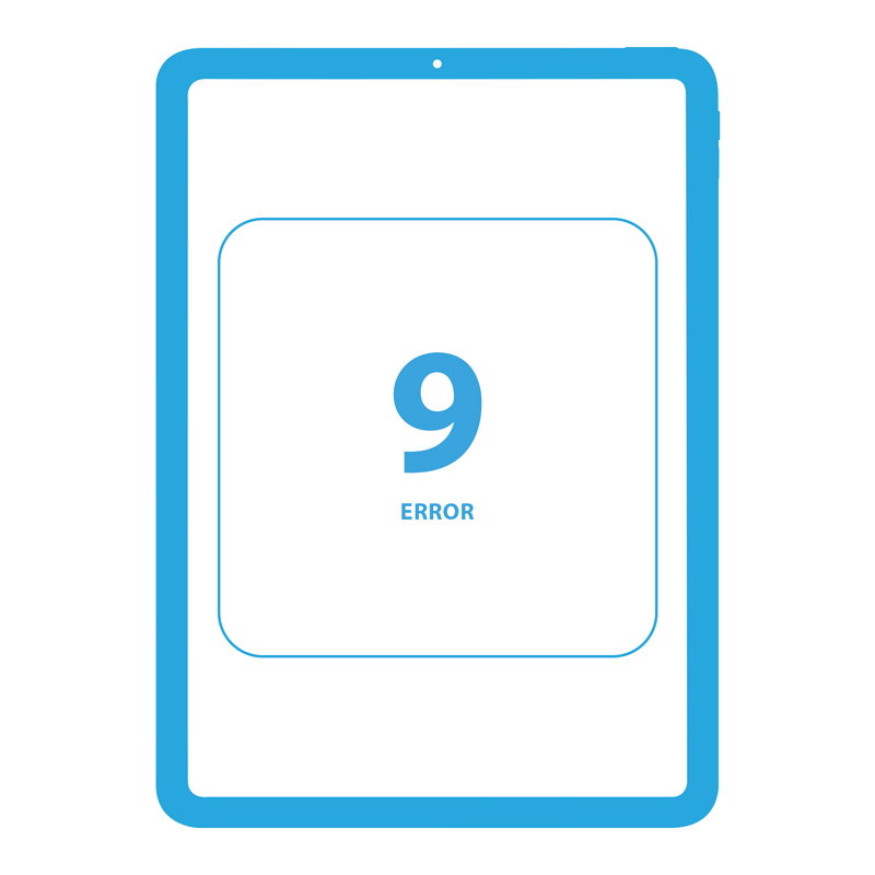 Ремонт ошибки 9 iPad Air 4 10.9″ 2020
