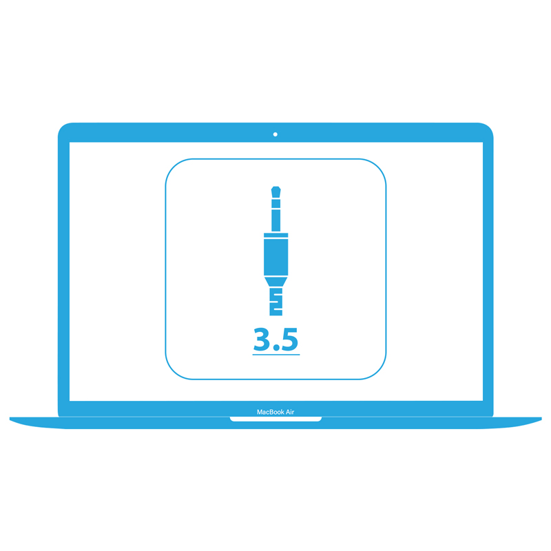 Заміна аудио-плати (роз’єм міні-джек 3.5 мм) MacBook Air 13″ A2179