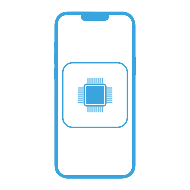 Восстановление разъемов на плате iPhone 13 Pro Max