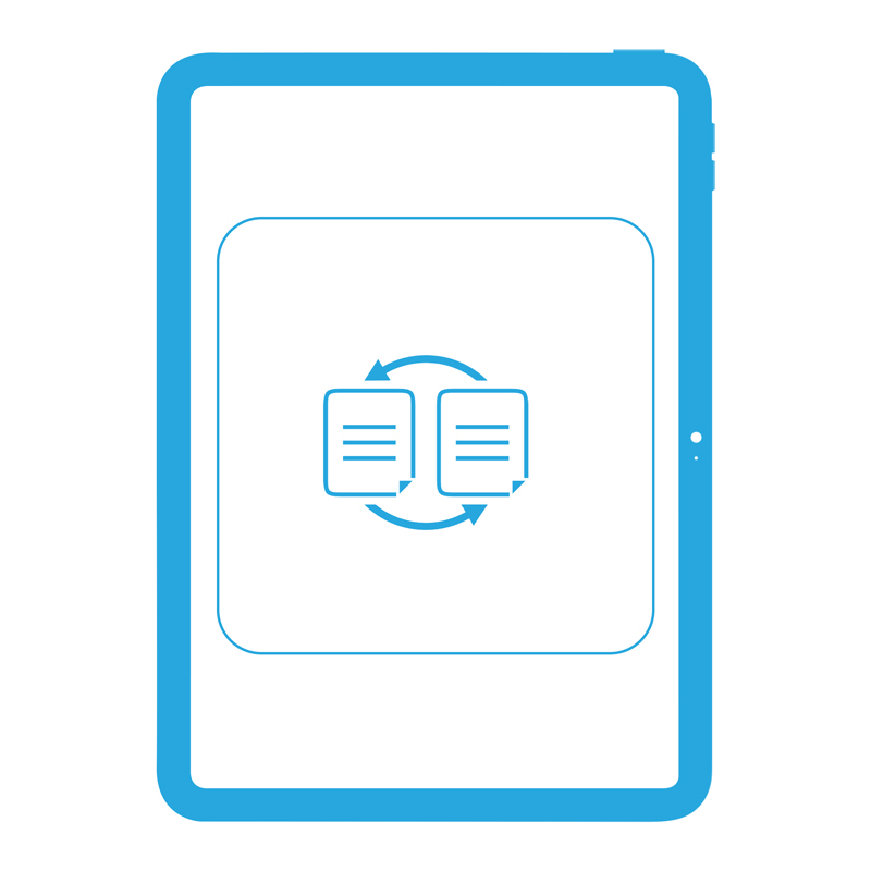 Перенос информации iPad 10 10.9″ 2022