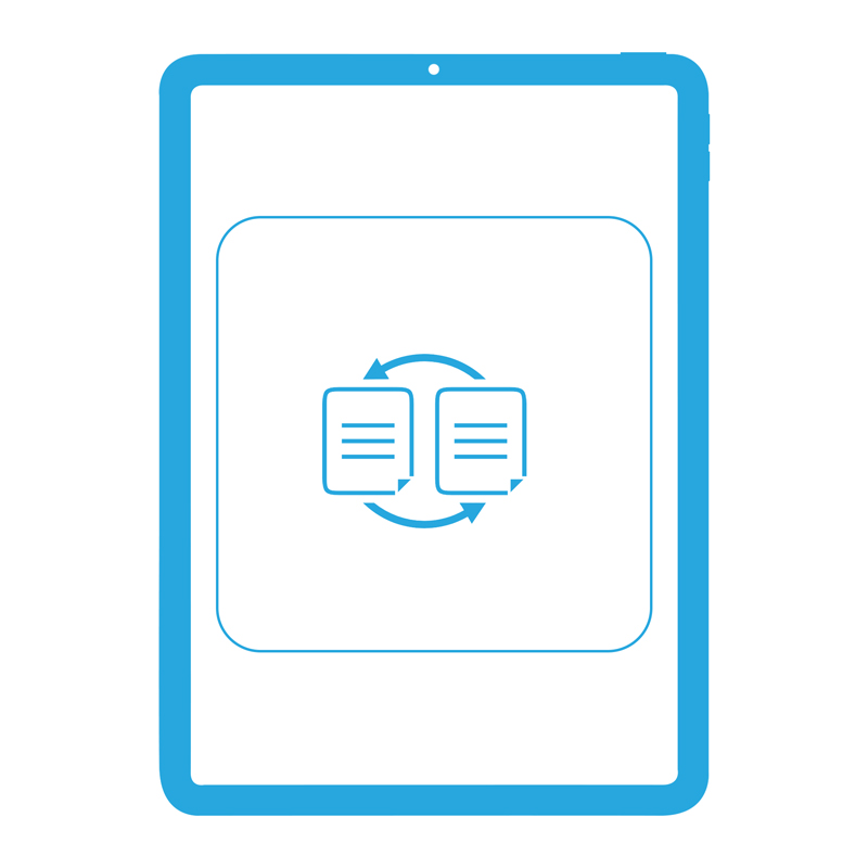 Перенесення інформації iPad Air 5 2022