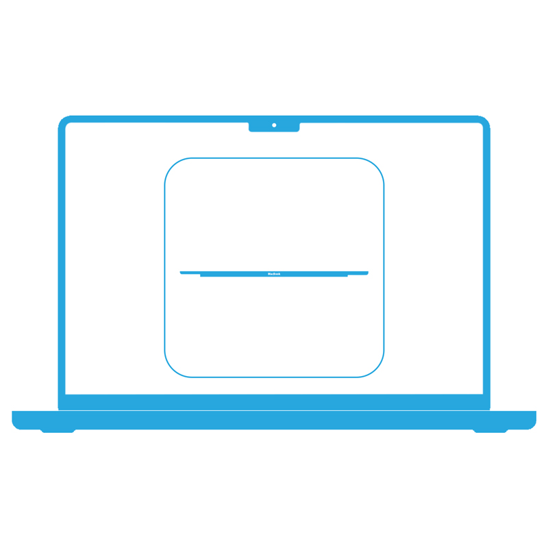 Замена Logoboard MacBook Pro 14″ A2918