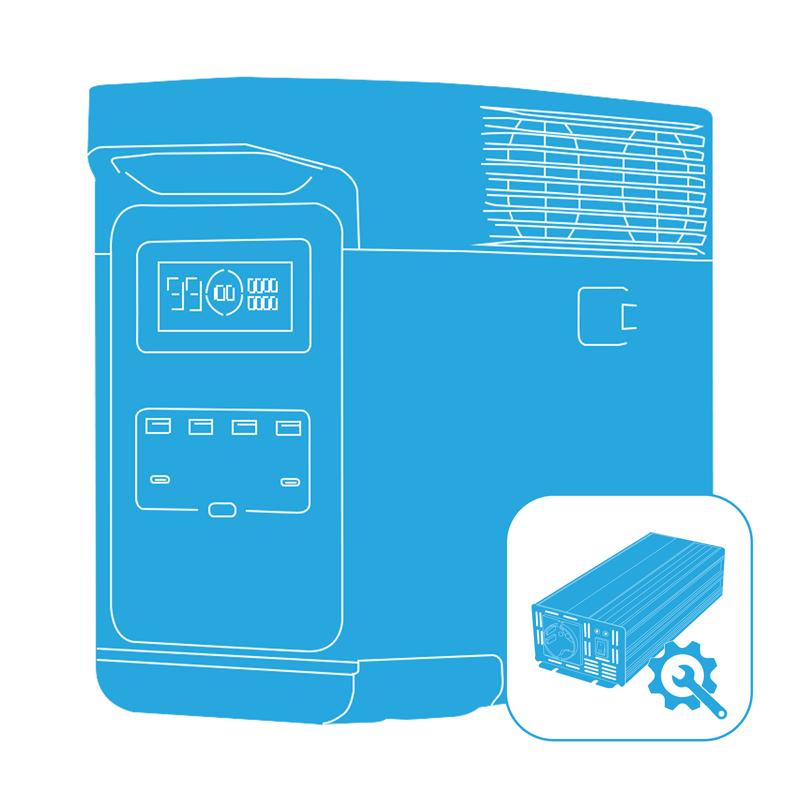 Ремонт високовольтного інвертора EcoFlow DELTA 2 (ZMR330-EU)