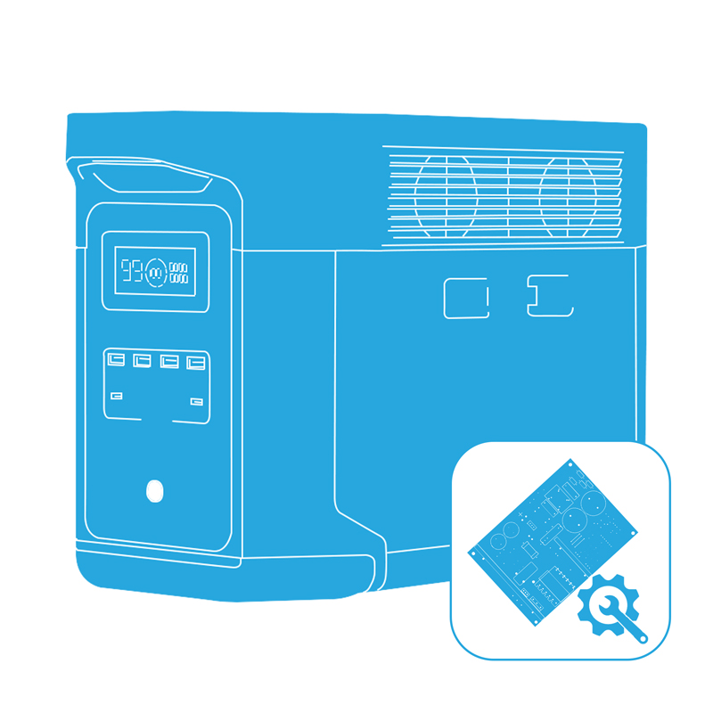 Ремонт платы управления EcoFlow DELTA Max 2000 (DELTA2000-EU)