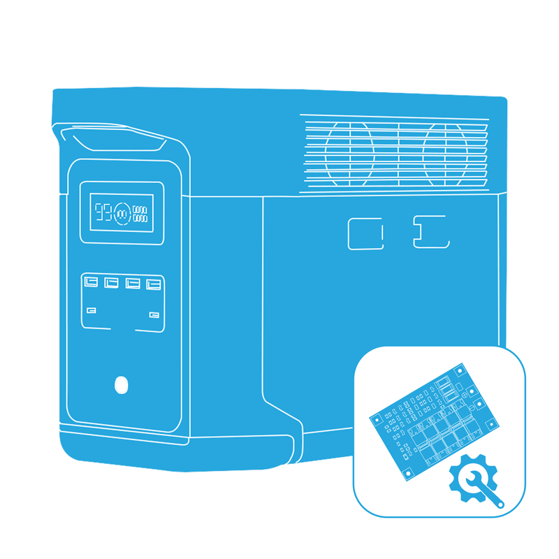 Ремонт платы балансировки аккумулятора EcoFlow DELTA Max 2000 (DELTA2000-EU)