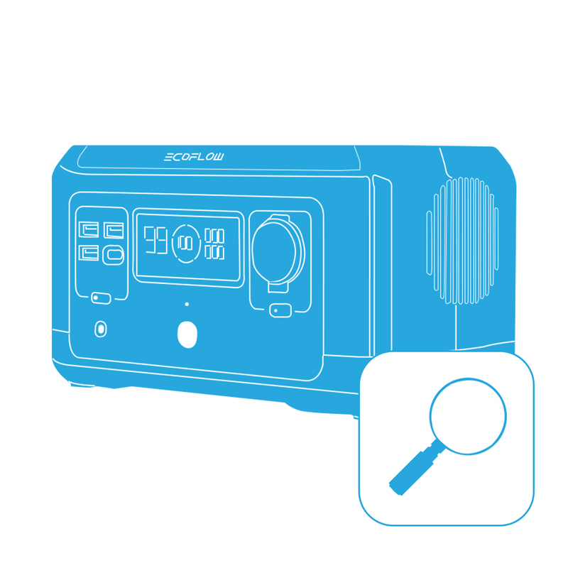 Диагностика EcoFlow RIVER mini Wireless