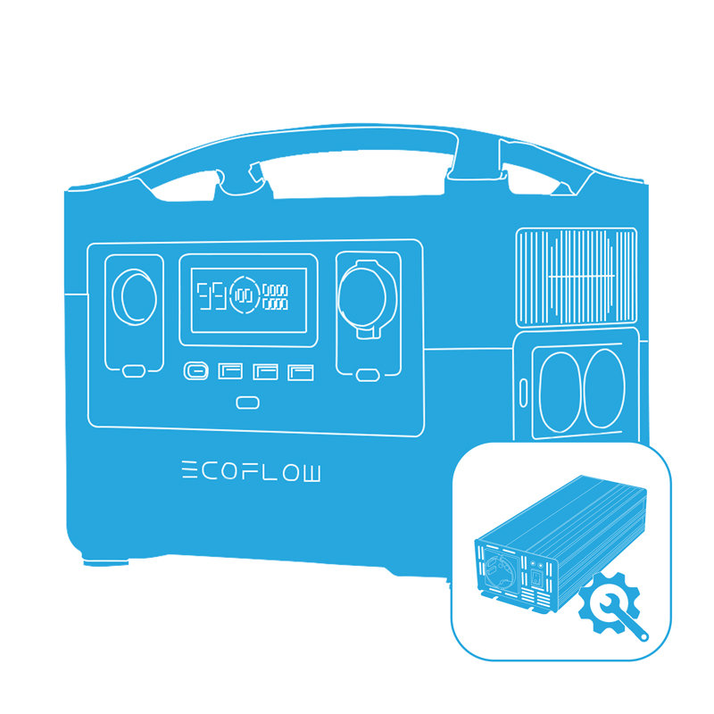 Ремонт високовольтного інвертора EcoFlow River Pro (EFRIVER600PRO-EU)