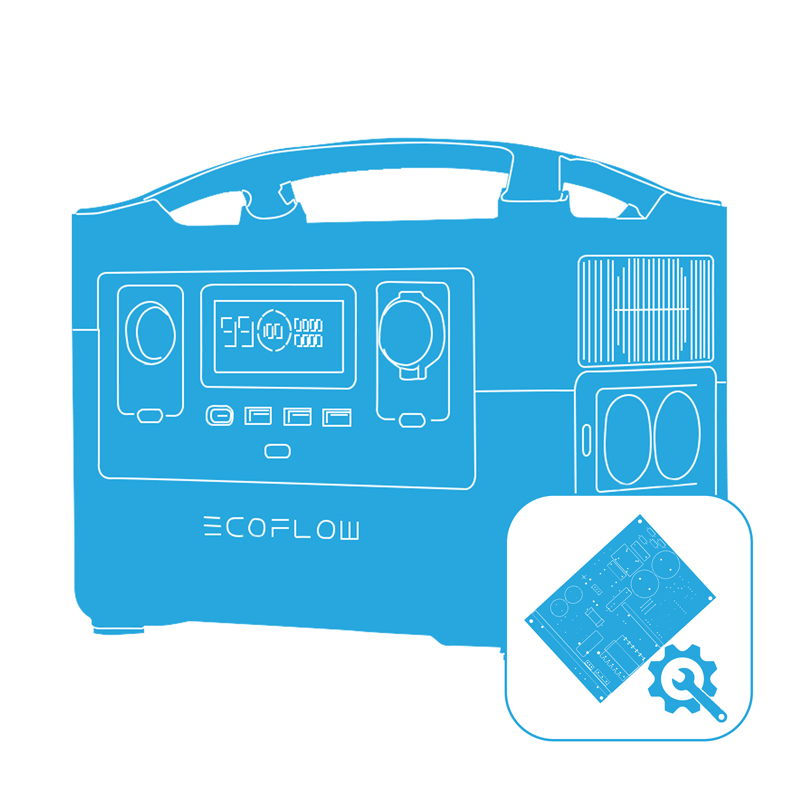 Ремонт платы управления EcoFlow River Pro (EFRIVER600PRO-EU)