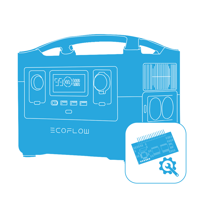 Ремонт узла управления охлаждением EcoFlow River Pro (EFRIVER600PRO-EU)