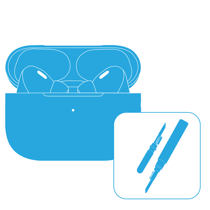 Чистка наушников Apple Airpods Pro 2