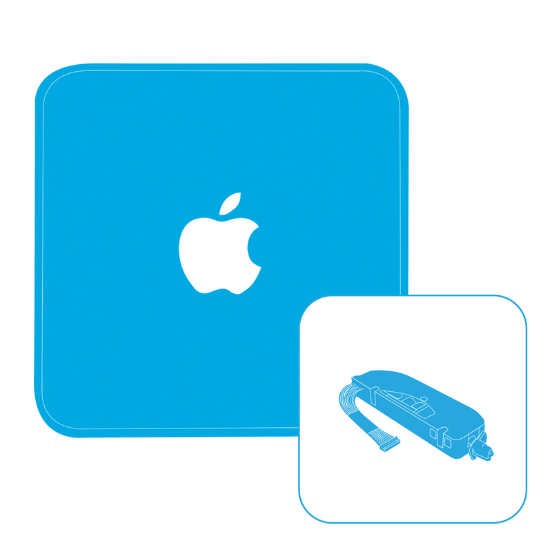 Замена блока питания в Mac mini Early 2009 A1283