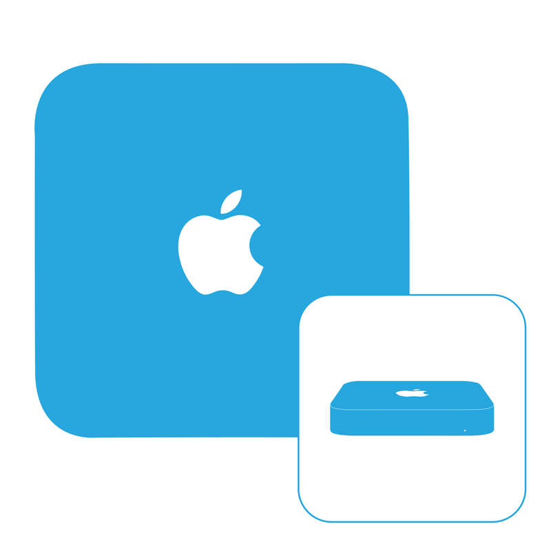 Замена корпусных частей в Mac mini Mid 2010 A1347