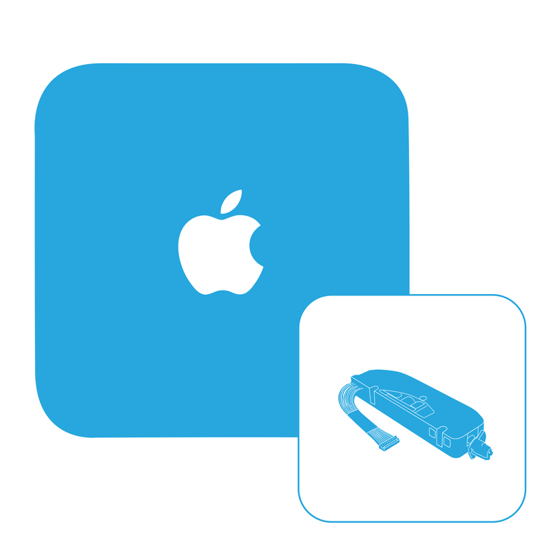 Замена блока питания в Mac mini Mid 2011 A1347