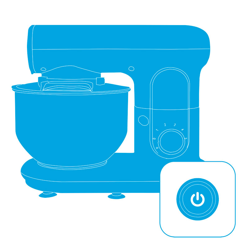 Ремонт системы питания кухонного комбайна
