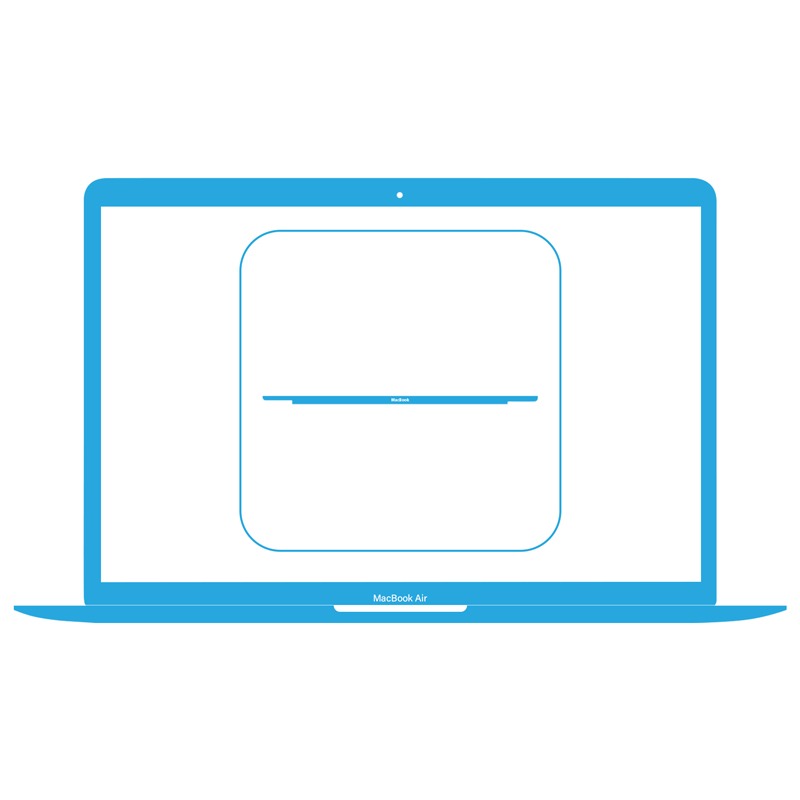 Замена Logoboard MacBook Air A3189 (M4, 15-inch, 2025)