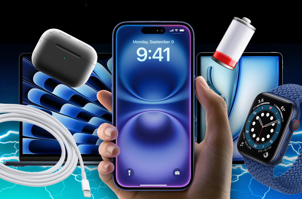 Скидка 20% на замену аккумулятора Apple